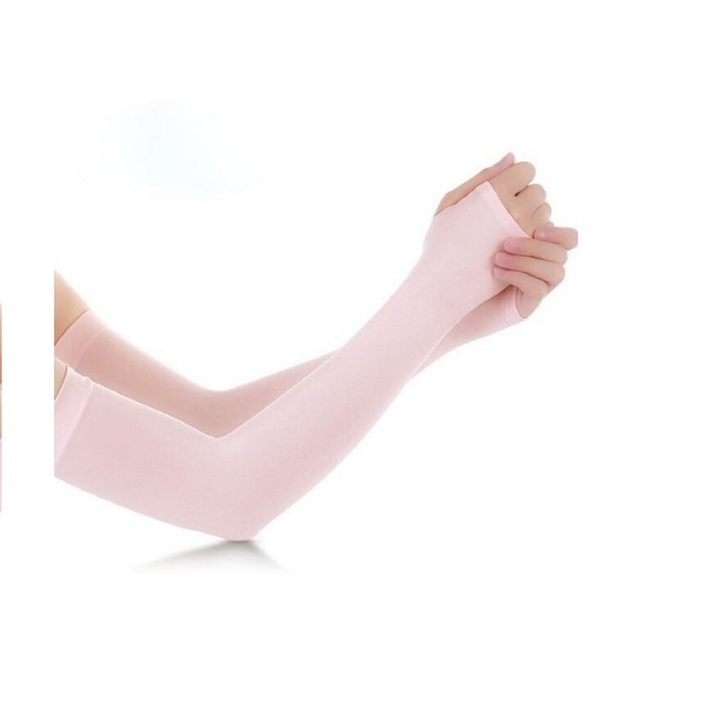 Mangas Protectoras Para Brazos Deportes Con Agujero En el pulgar