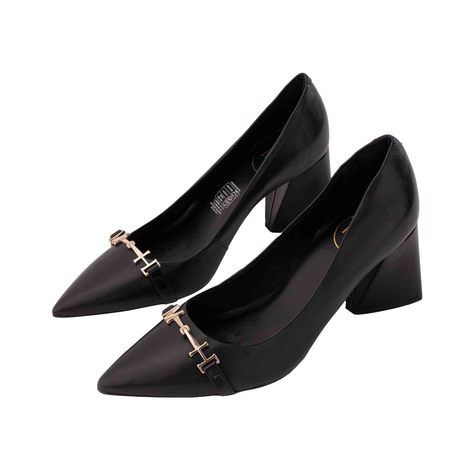 Tacones girasol negro Julia