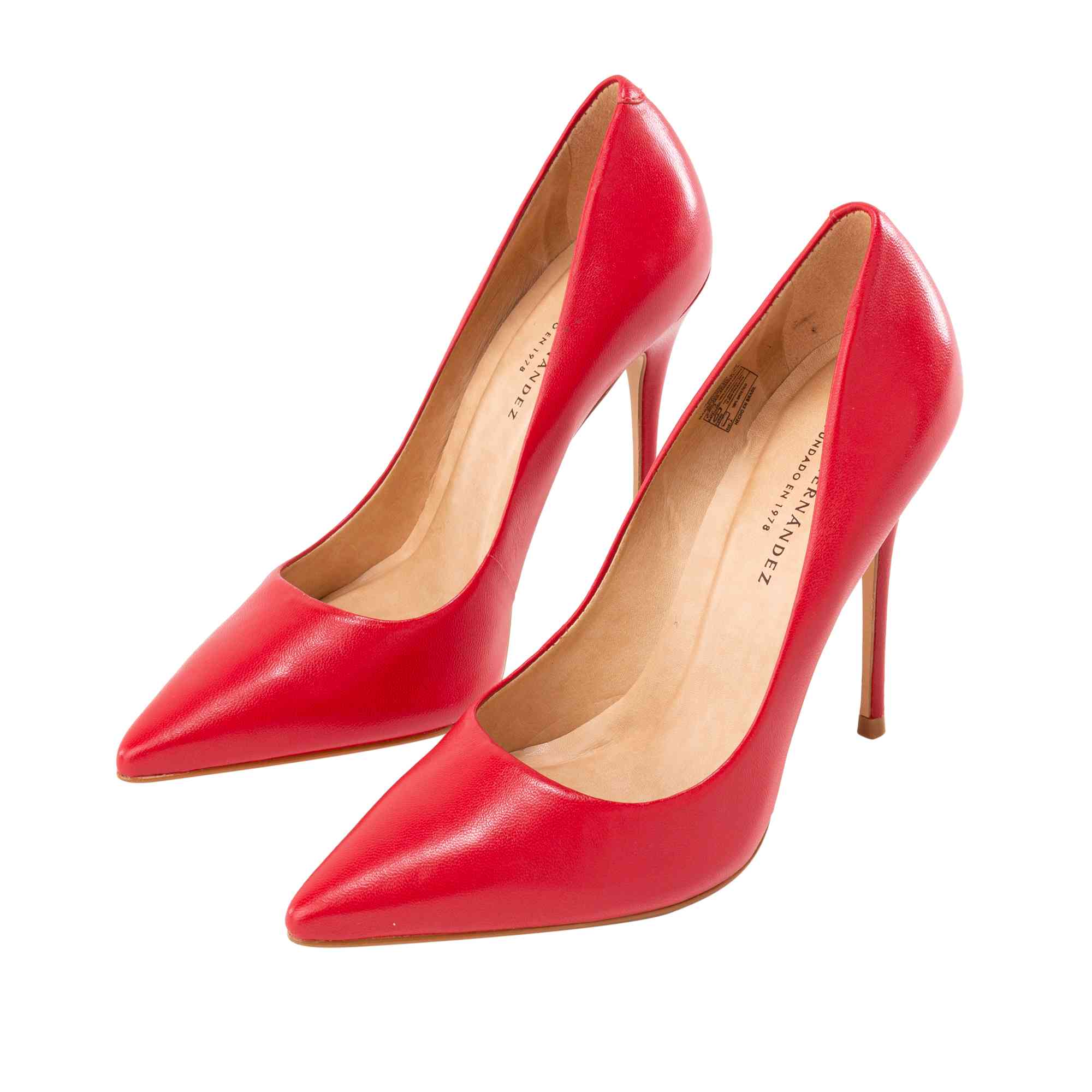 Tacones calypso rojo Glamour