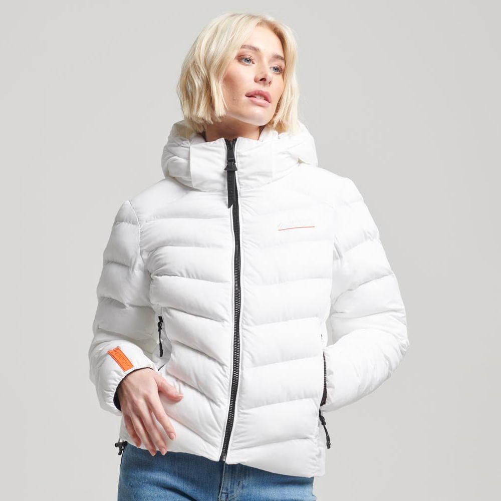 Chaqueta Padded Para Mujer Hooded Microfibre Superdry