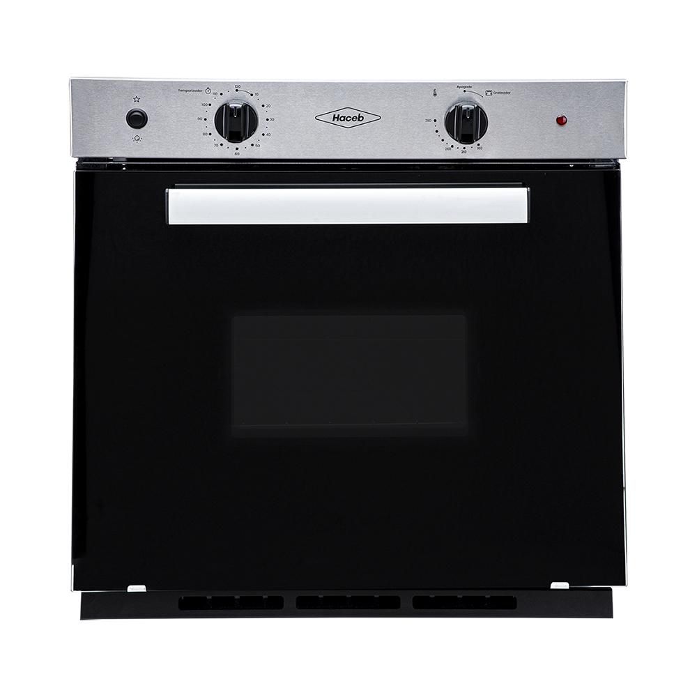Horno Mixto PA 60 cm Gas NAT Inox negro HACEB 9003167