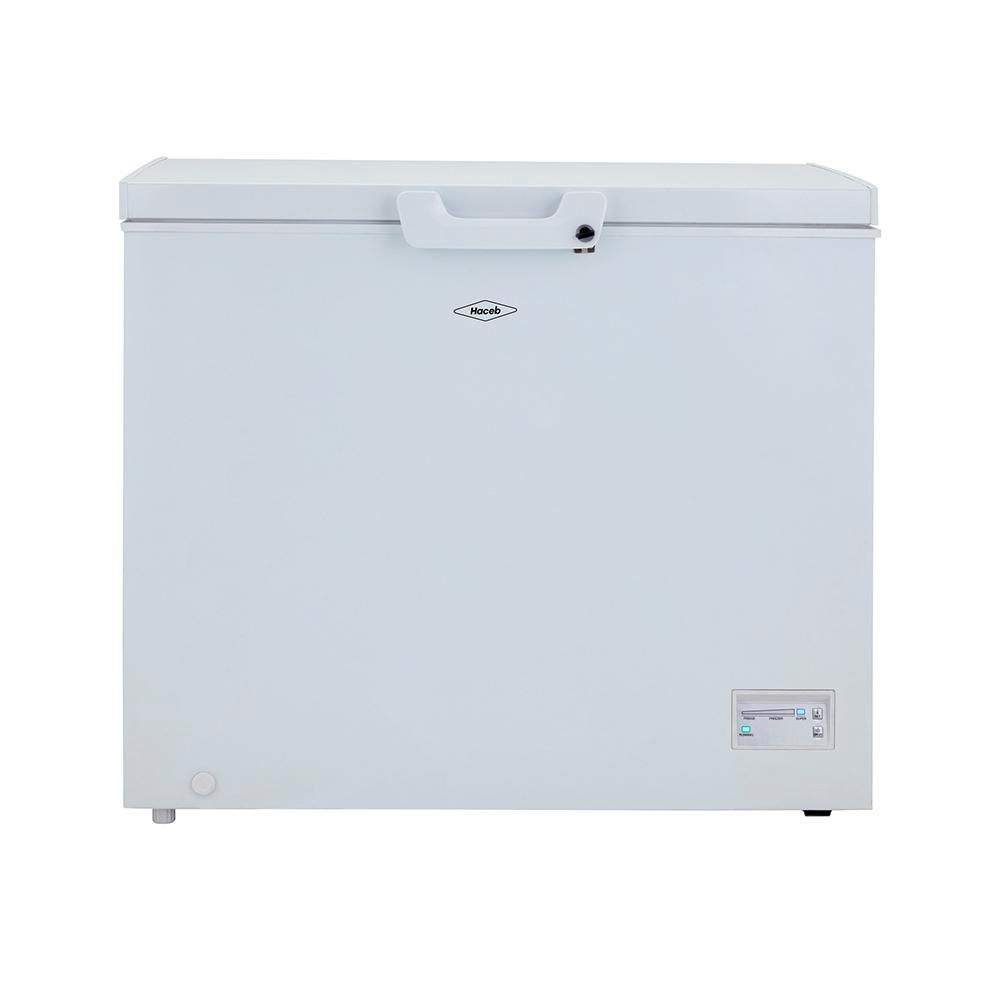 Congelador horizontal de 251 lts, frost, blanco. HACEB 9003059