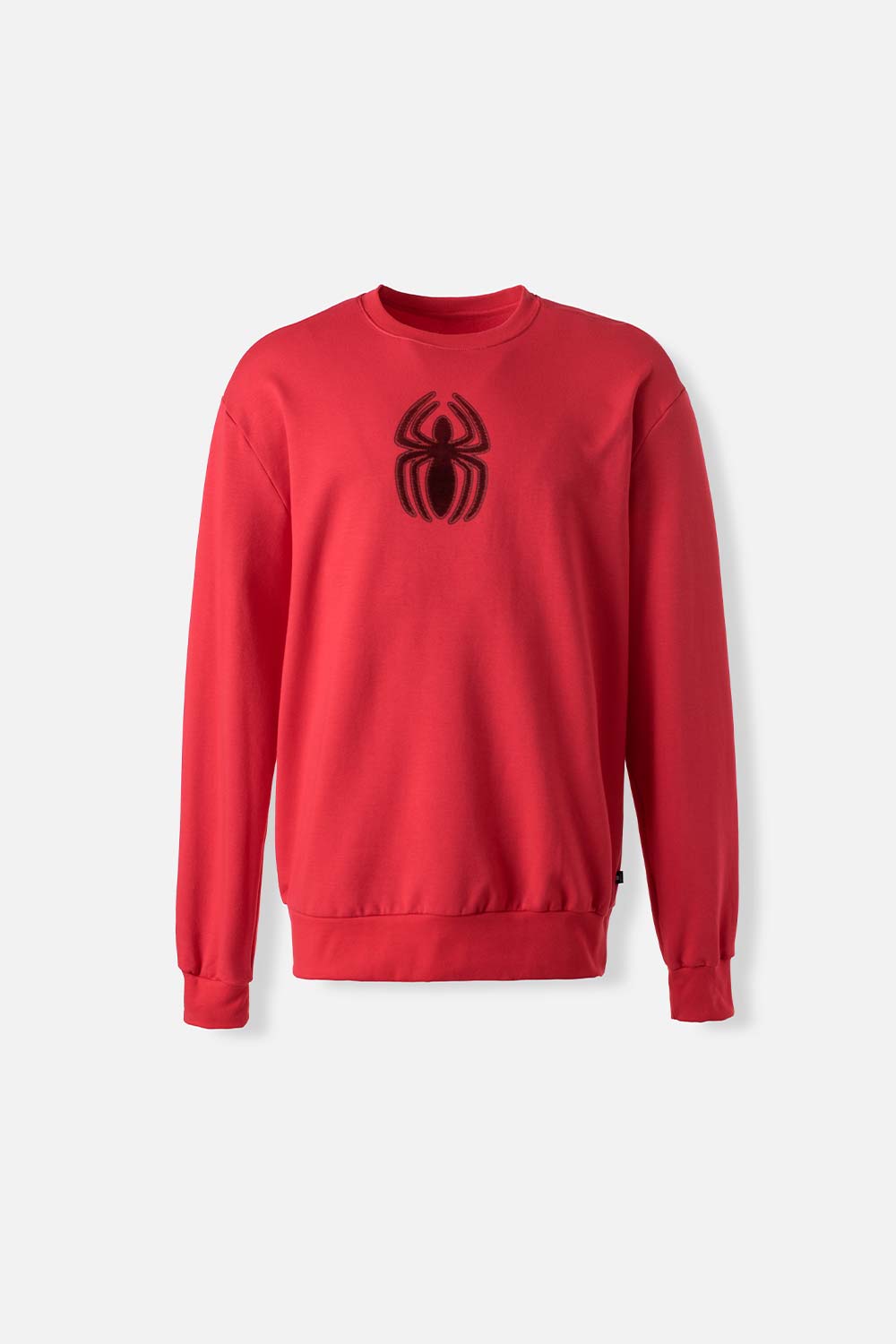Buzo de Spiderman cerrado rojo para hombre