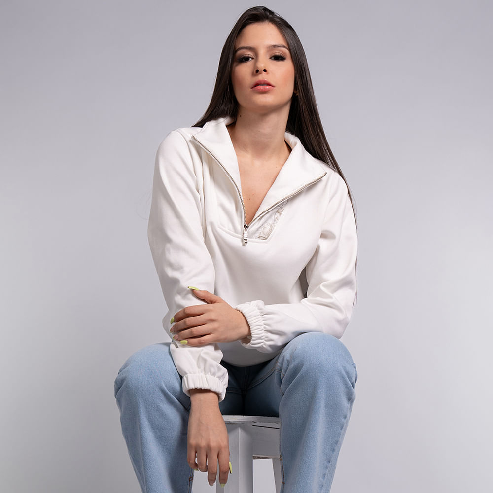 BUZO MUJER CUELLO ALTO LEC LEE