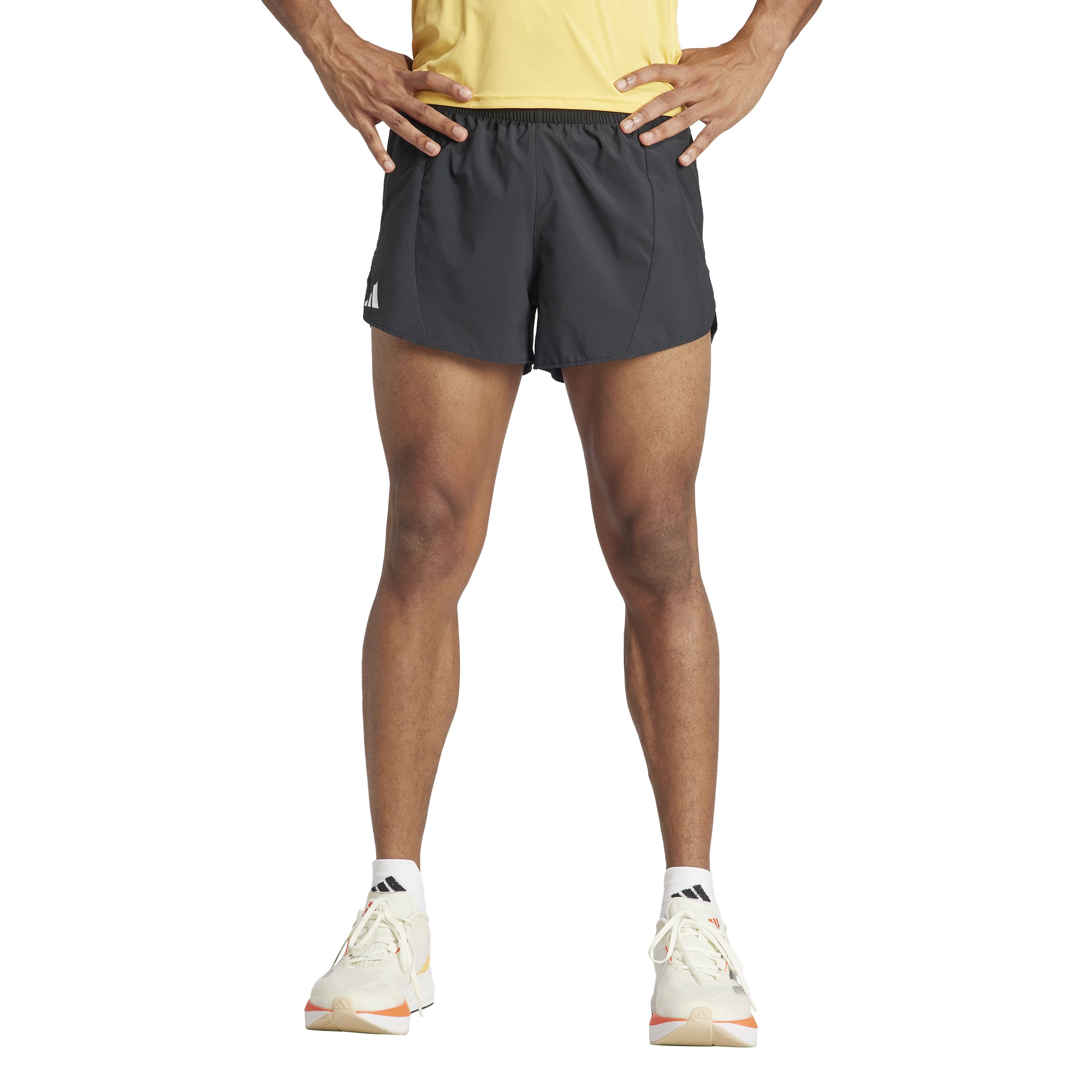 Adidas Adizero E Short Pantaloneta negro de hombre para correr