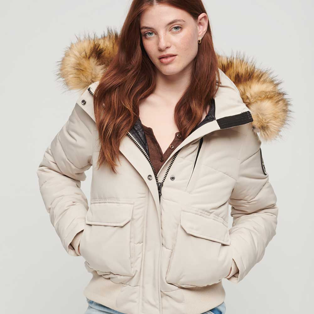 Chaqueta Padded Para Mujer Everest Puffer Bomber Superdry