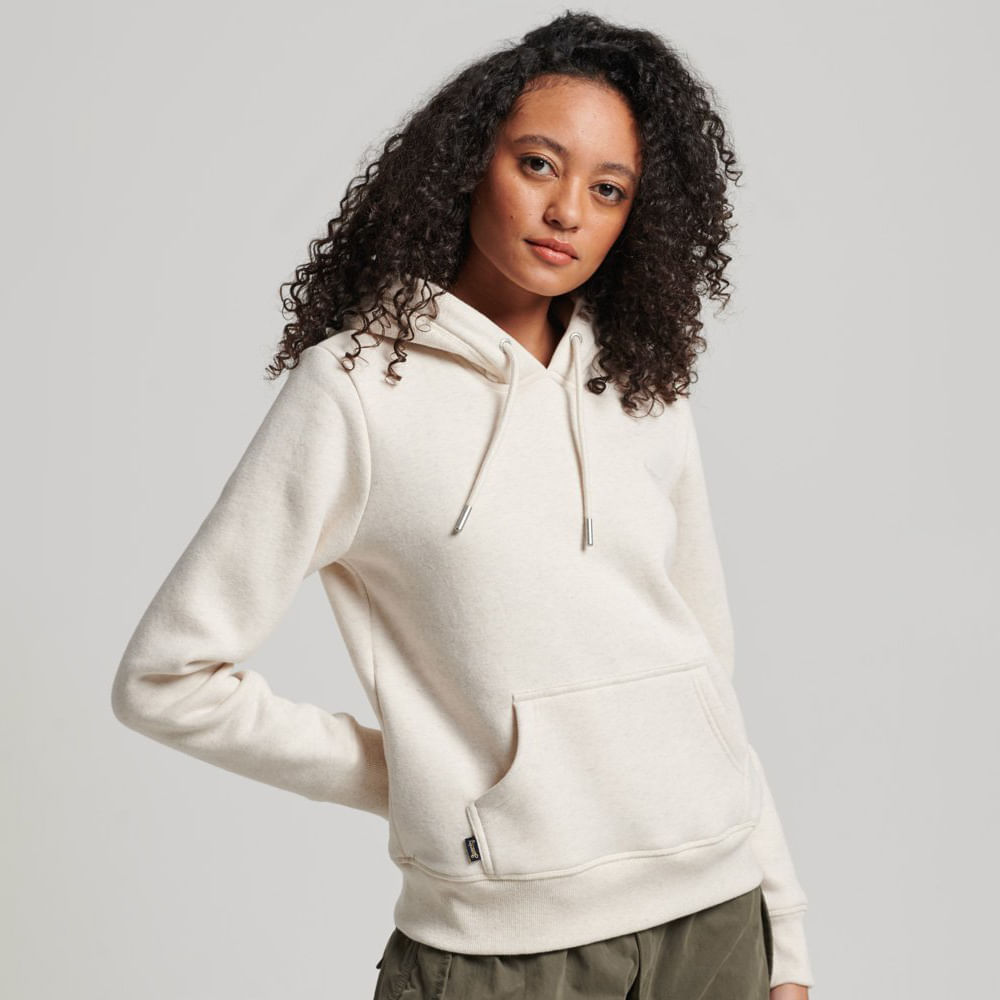 Buzo Abierto Para Mujer Essential Logo Zip Superdry