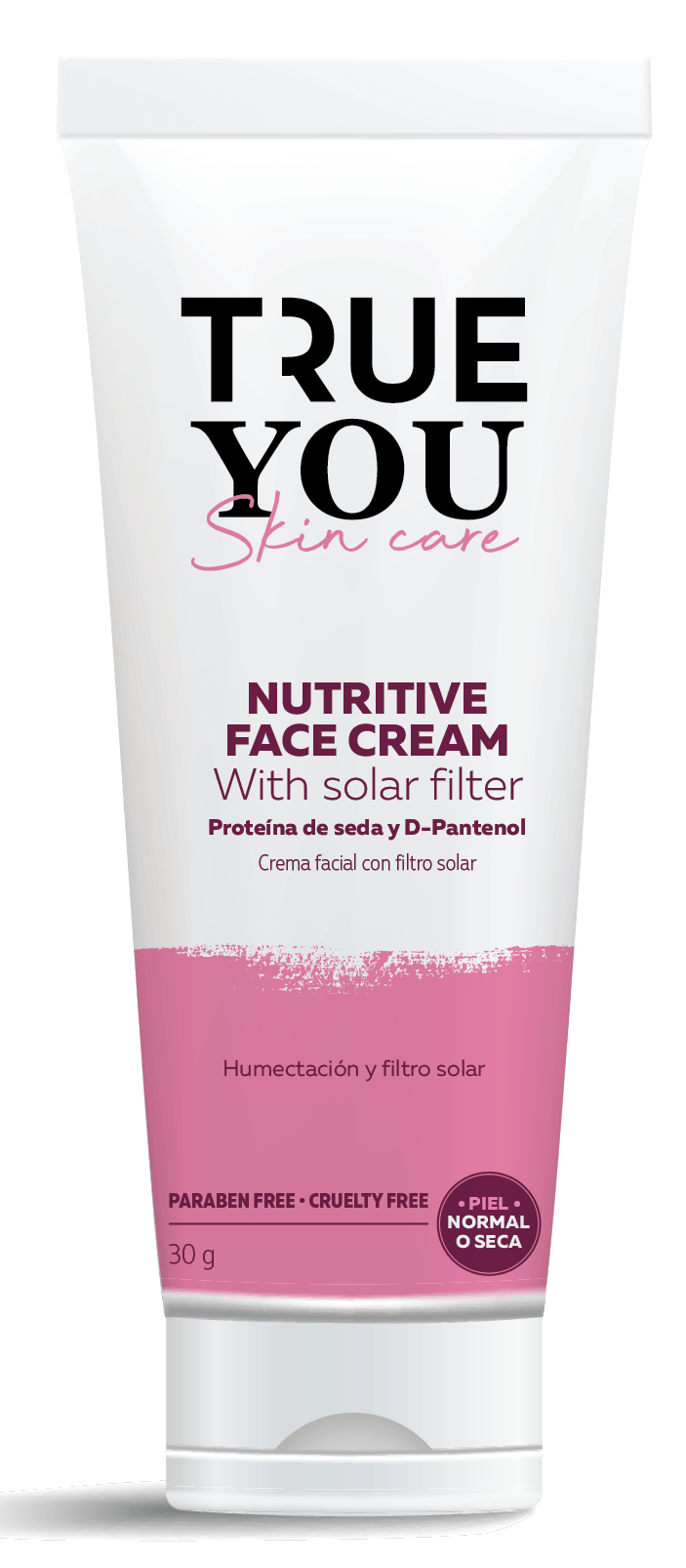 Crema Facial True You Rosa 30g