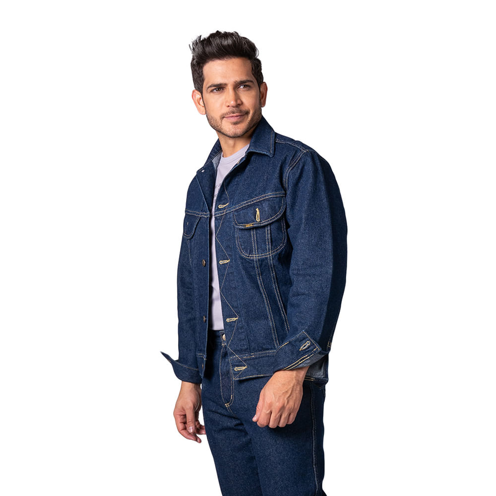 CHAQUETA DE JEAN CLÁSICA LEC LEE PARA HOMBRE