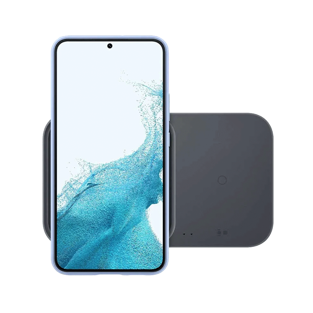 Cargador Inalámbrico Samsung Dual 15 Watts Gris