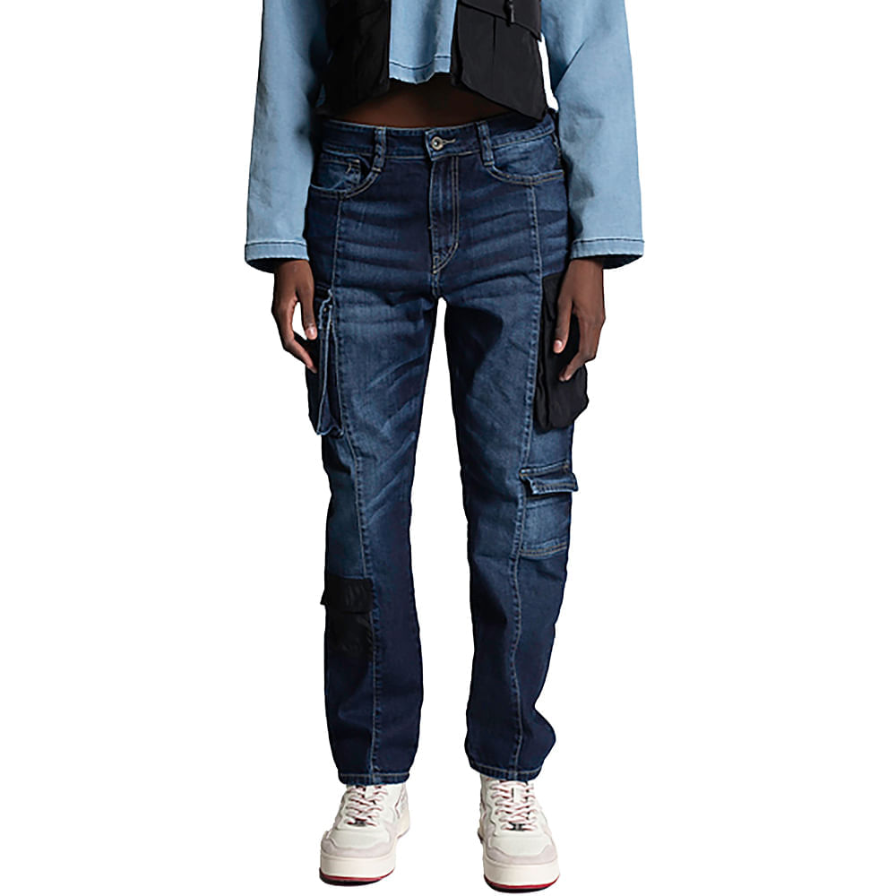 Jean Cargo Para Mujer Persis Pilatos