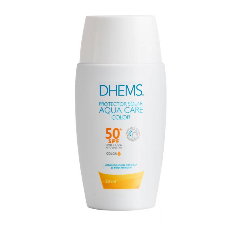 Protector Solar Dhems Aqua Care Con Color