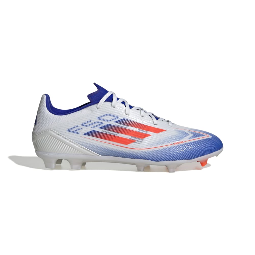 Adidas F50 LEAGUE Guayos blancos de hombre para fútbol
