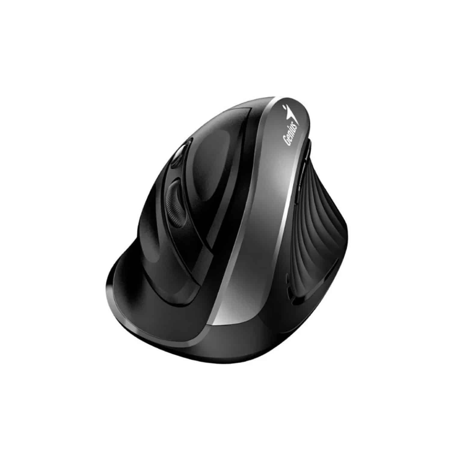 Mouse Inalámbrico vertical Ergo 8250S Genius Gris plata