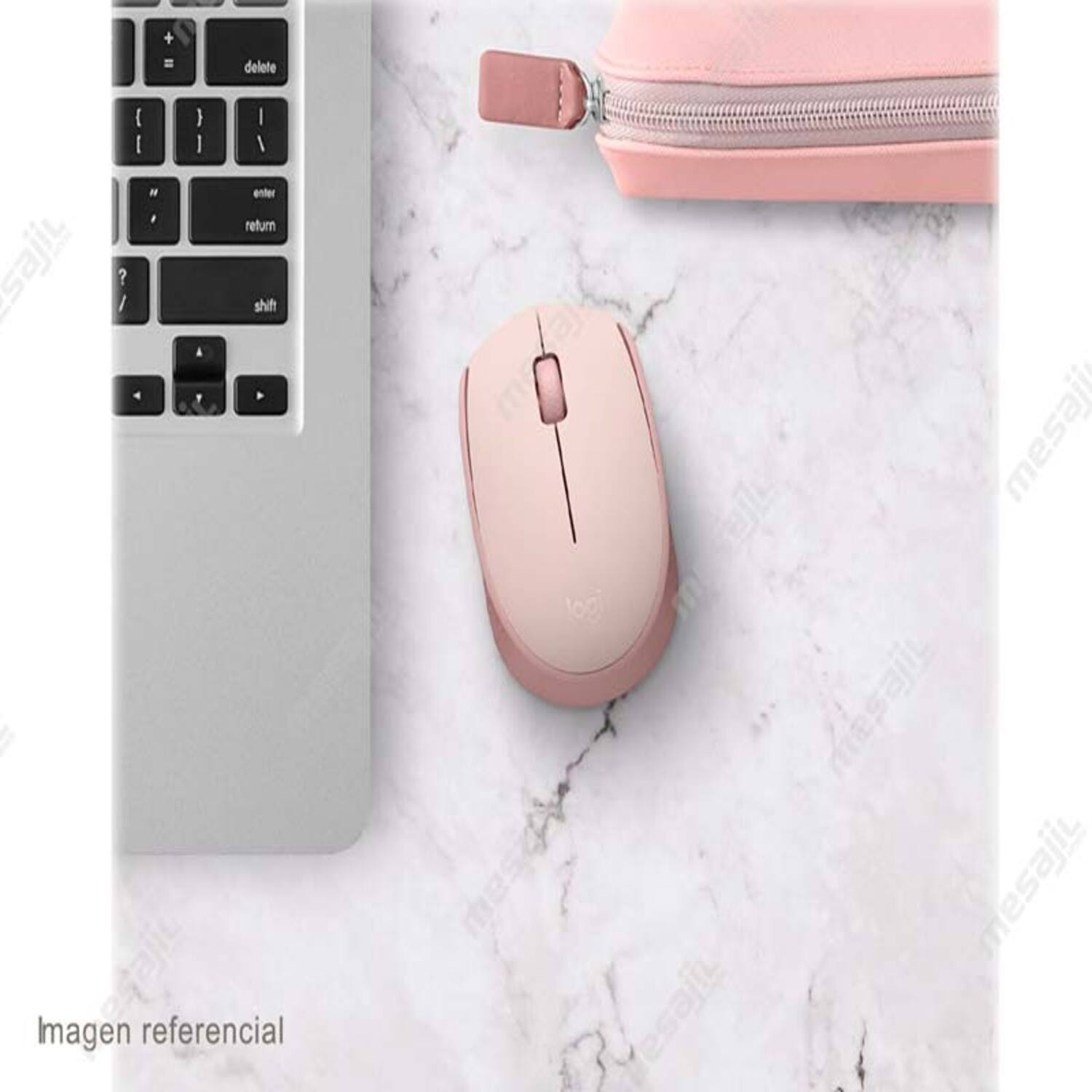 Mouse inalámbrico M170 Logitech color rosa