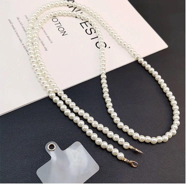 Cordon Universal Para Celular Phone Yard Estilo Perlas