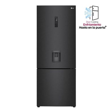 Nevera LG No Frost Congelador Inferior 461 LITROS GB45WPTAMCCCLM GB45WPT.AMCCCLM NEGRO