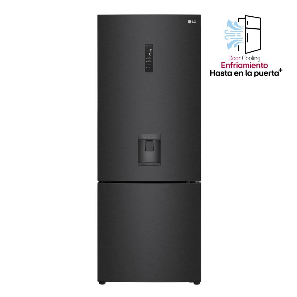 Nevera LG No Frost Congelador Inferior 461 LITROS GB45WPTAMCCCLM GB45WPT.AMCCCLM NEGRO