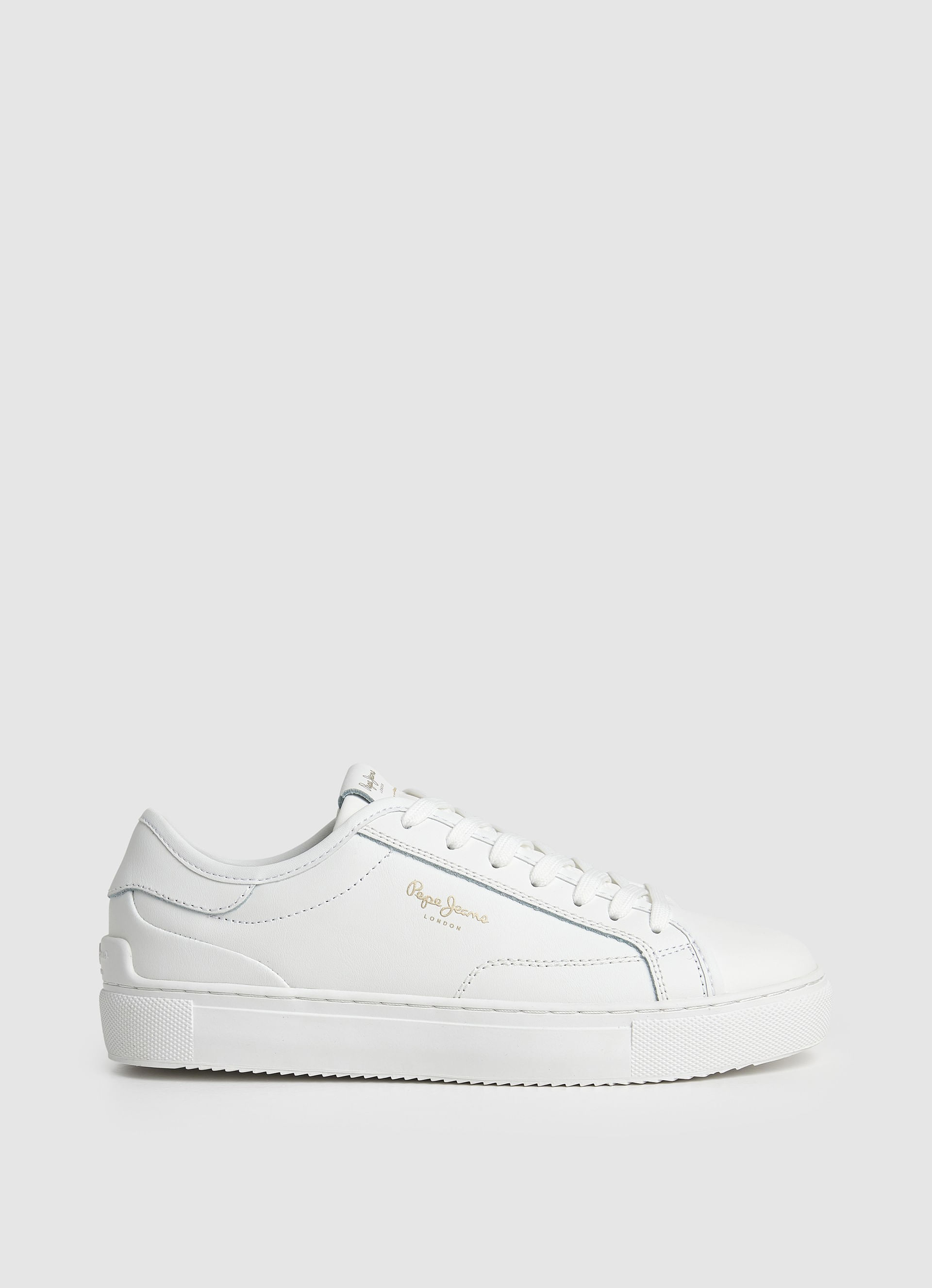 Tenis Pepe Jeans Mujer Adams Basy Color Blanco