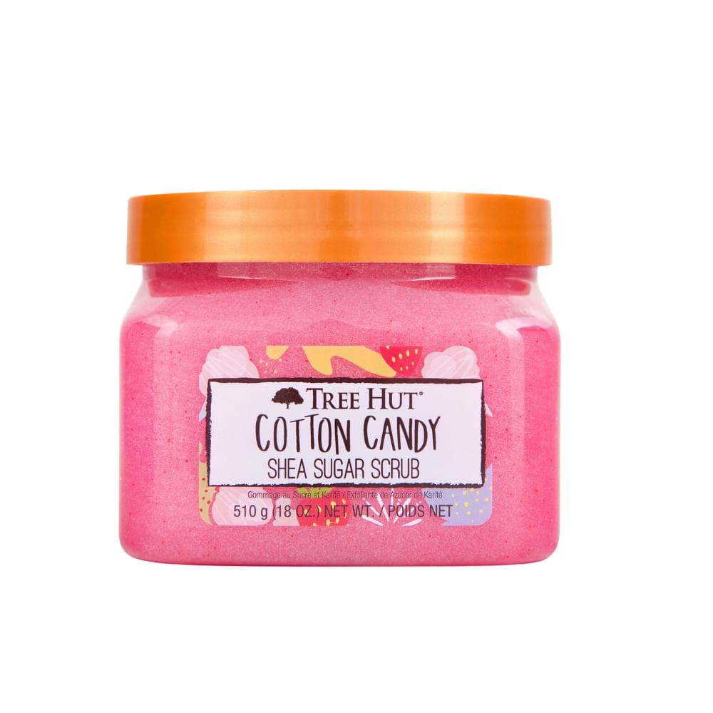 Exfoliante Tree Hut Shea Sugar Coton Candy 532 ml