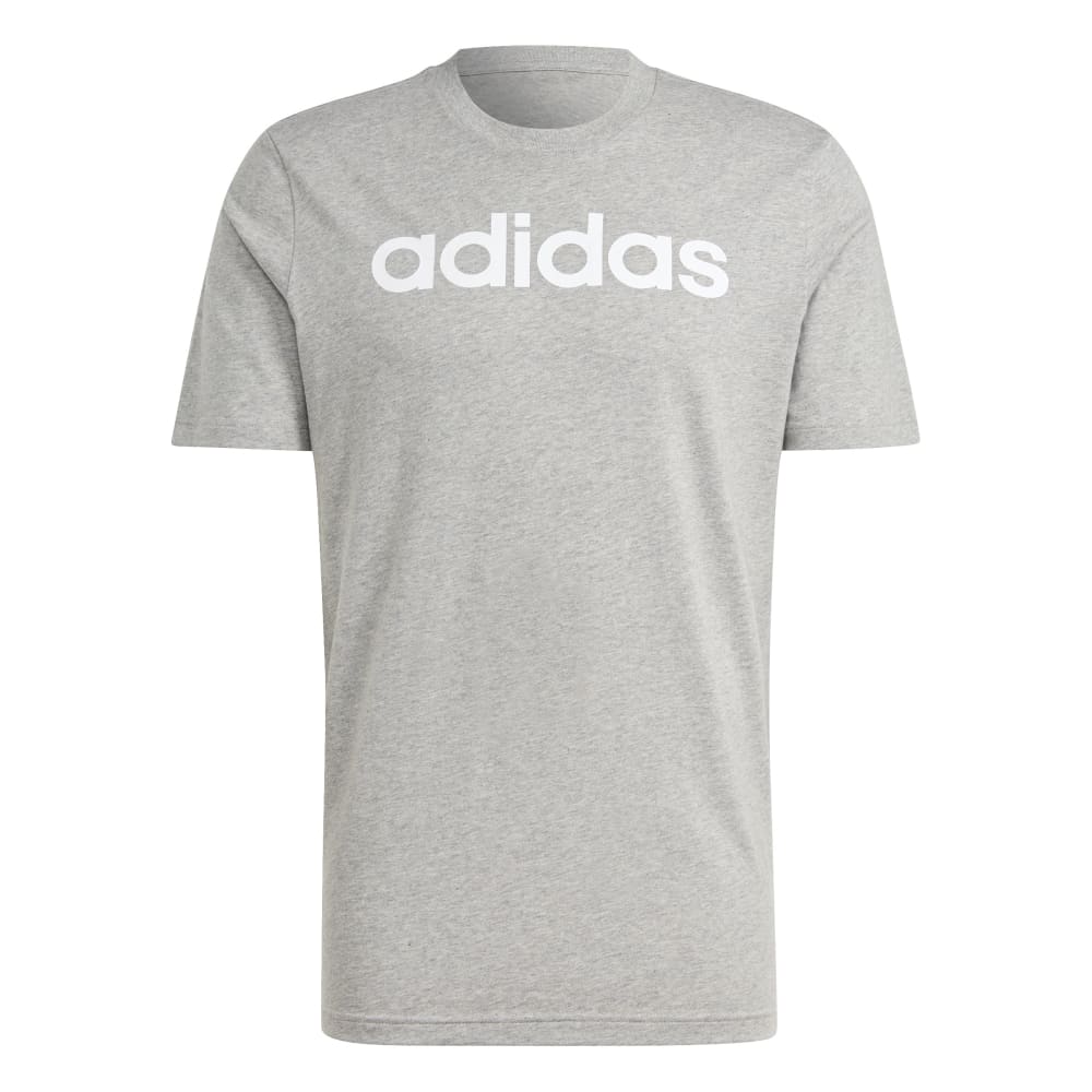 Adidas M Lin Sj T Camiseta Manga Corta Gris De Hombre Para Moda