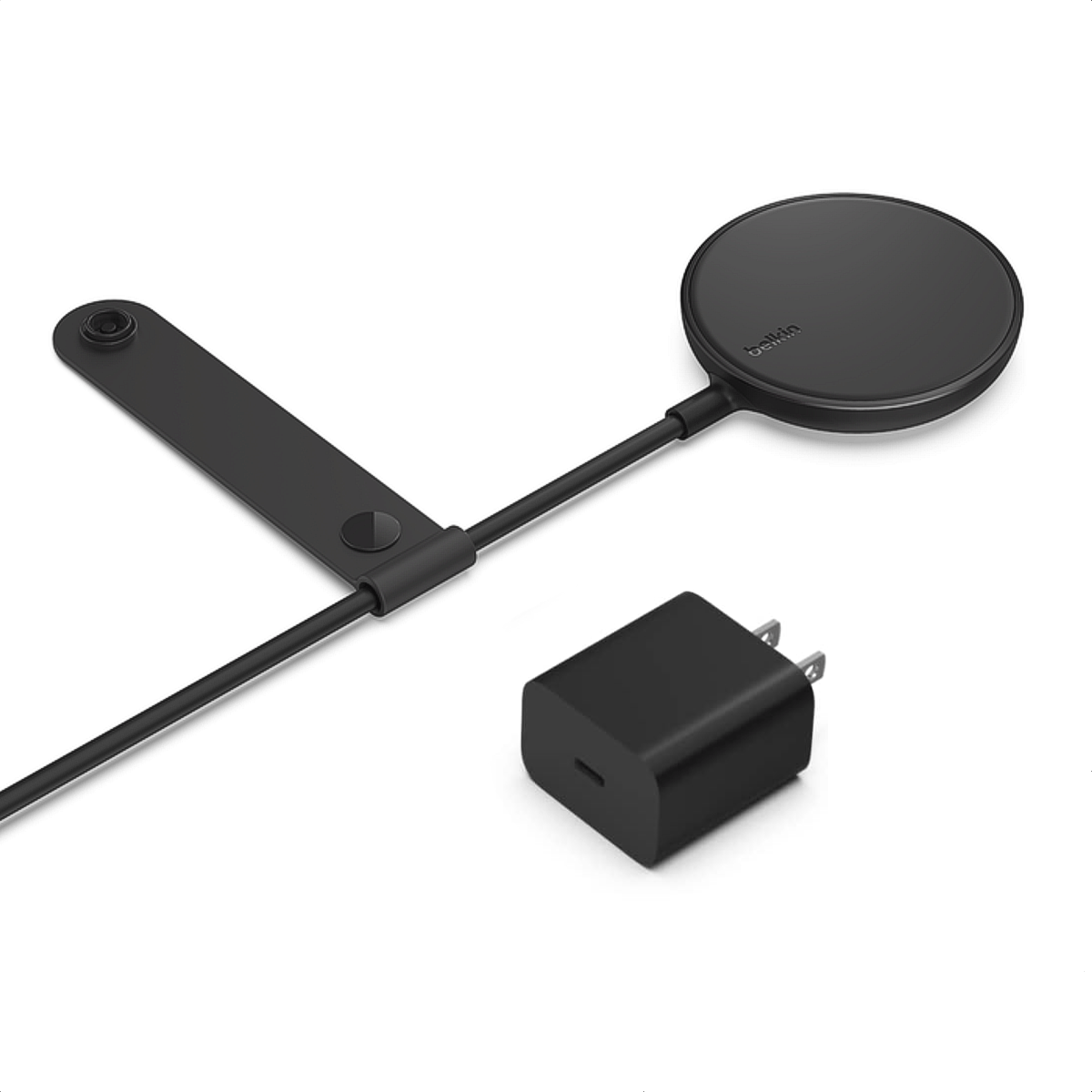 Cargador Inalámbrico Magsafe 75w Belkin + Cargador 20w WIA005ttBK