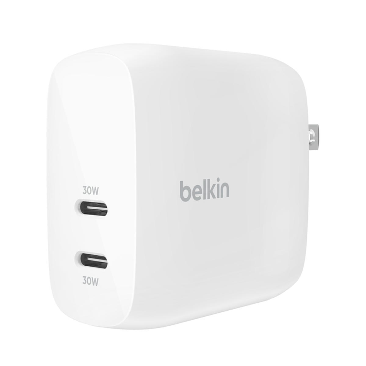Cargador De Pared USB-C Dual PPS 60W Belkin Boostcharge Pro