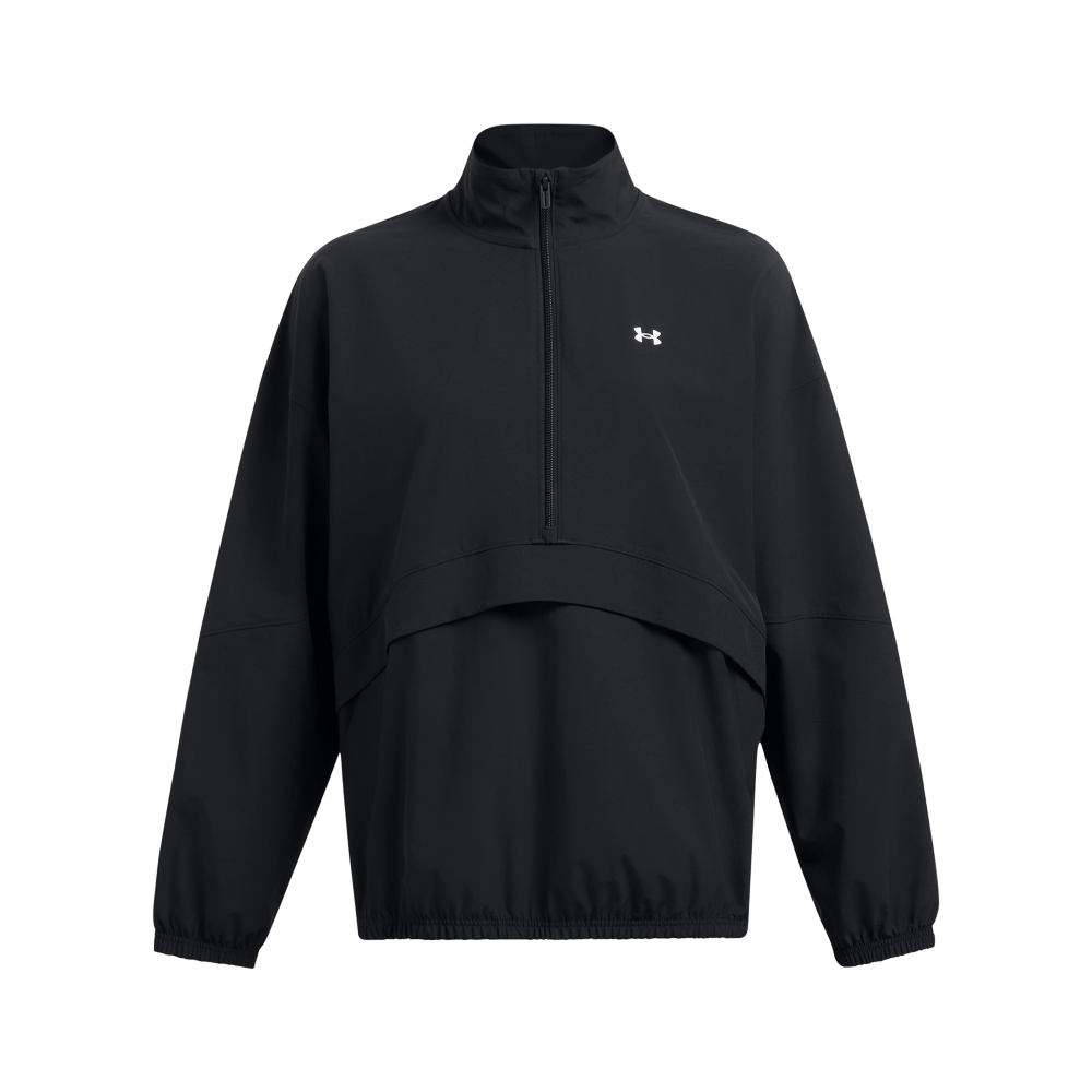Under Armour Armoursport Anorak Camiseta Negro De Mujer Para Entrenamiento