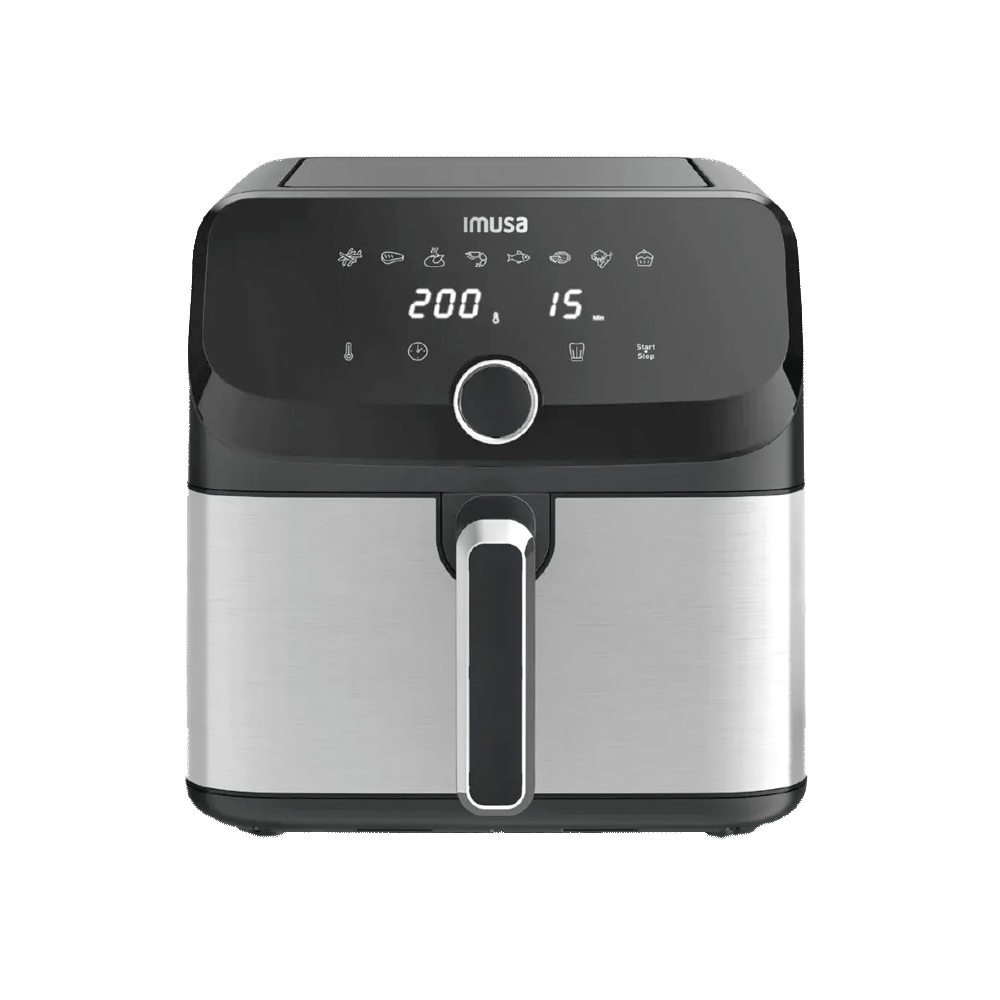 Freidora de Aire Imusa Easy Fry Digital Mega 7,5 Litros Plateado