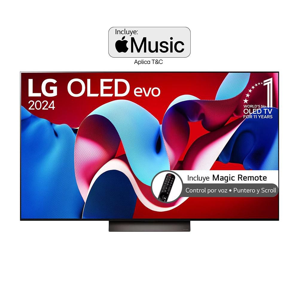 Televisor LG 65 Pulgadas OLED Uhd4K Smart TV OLED65C4PSA.AWC