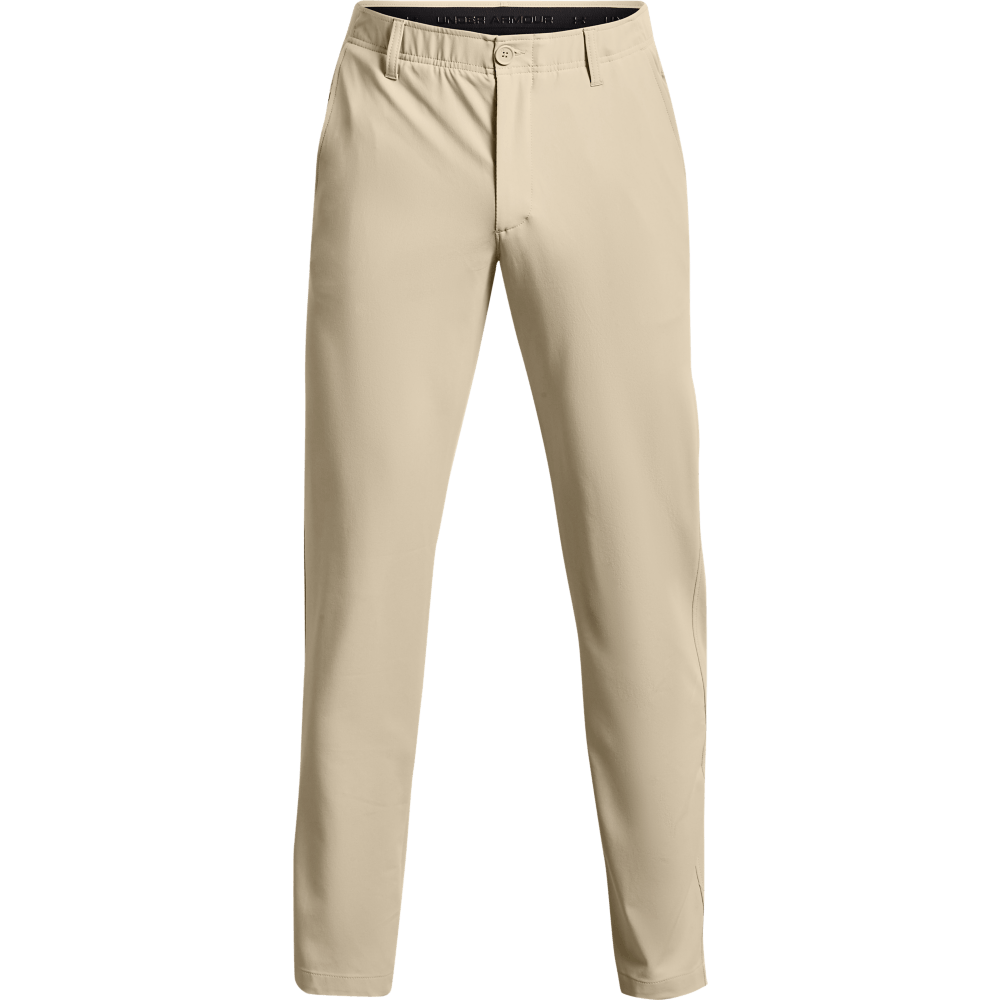 UA Drive Tapered Pant Pantalón beige de hombre para golf