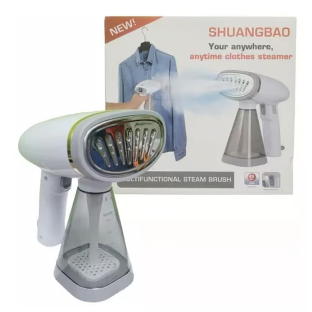 Plancha Ropa Vertical Vapor Viajera Liviana Eléctrica Portátil 4en1