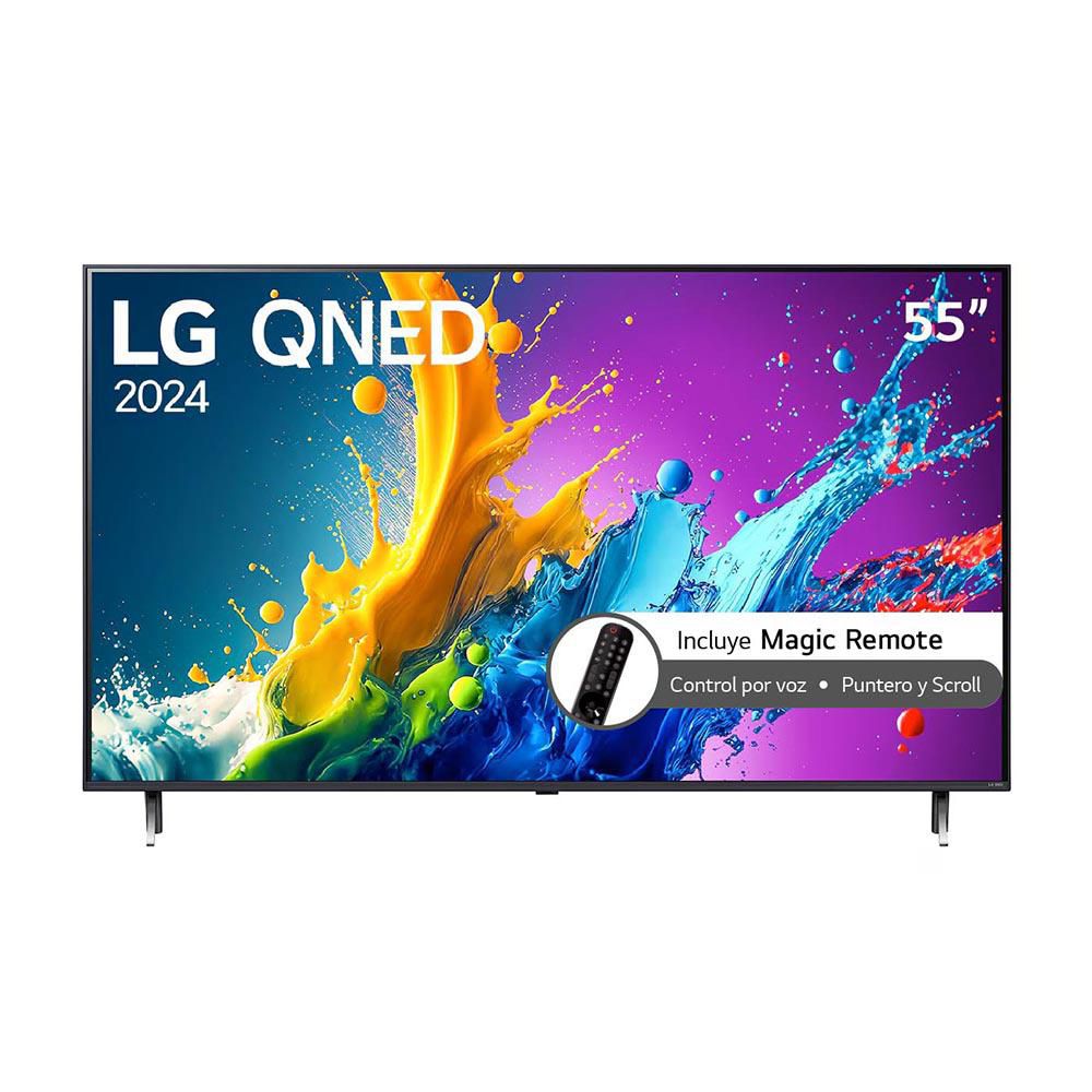 Televisor LG 55 Pulgadas QLED Uhd4K Smart TV 55QNED80TSA.AWCZ