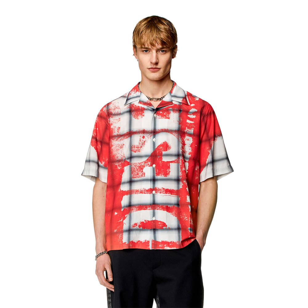 Camisa Manga Corta Para Hombre S-Nabil Diesel