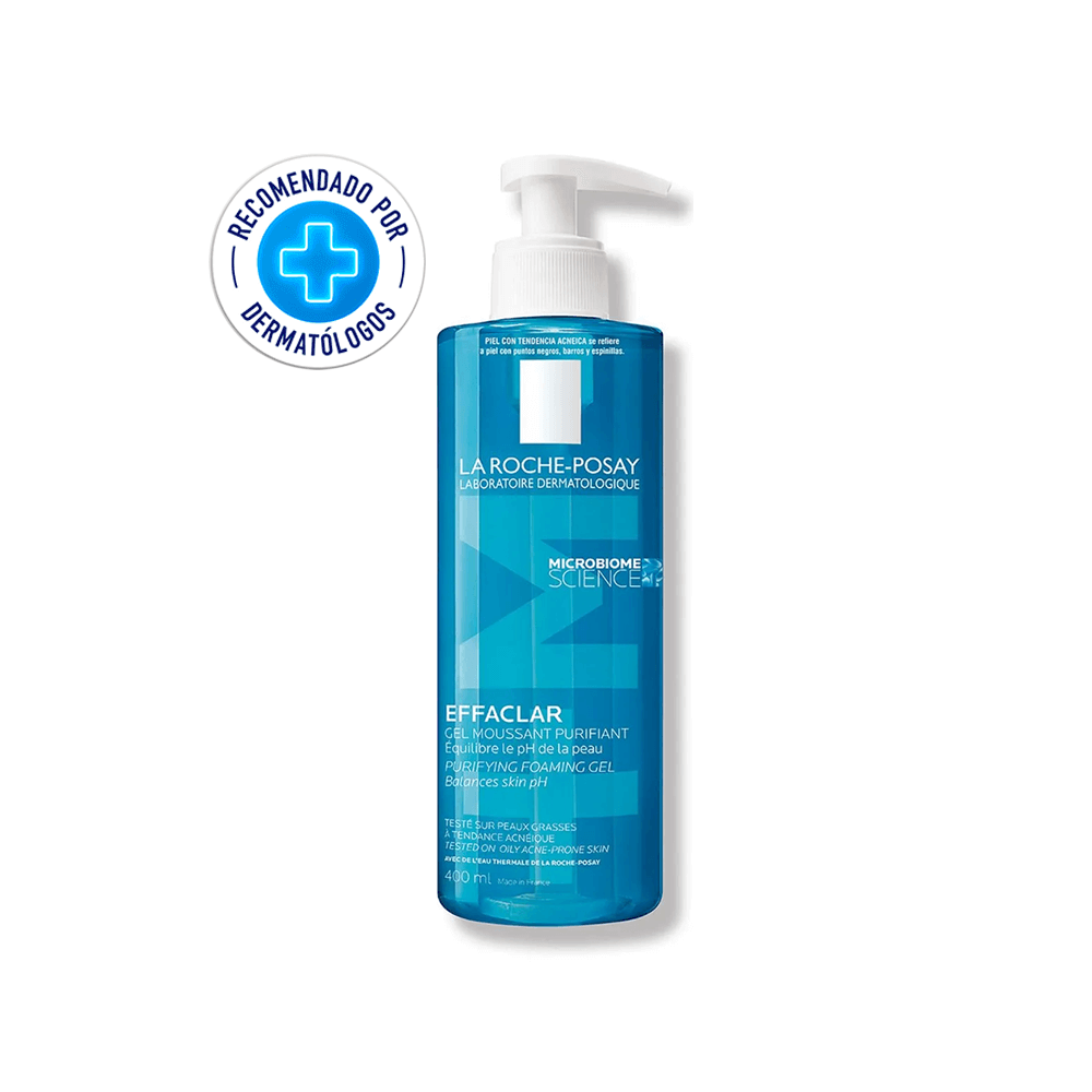 La Roche Posay Effaclar +M Gel Limpiador Purificante x 400 ml