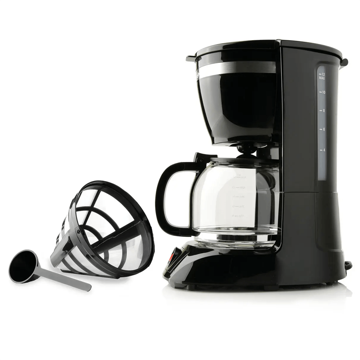 Cafetera Kalley De 12 Tazas, 1500ml / 950w, K-CM500K Garantía 2 Años