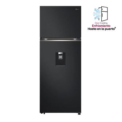 Nevera no Frost LG No Frost Congelador Superior 459 Lt  VT45KPMC Negro Mate