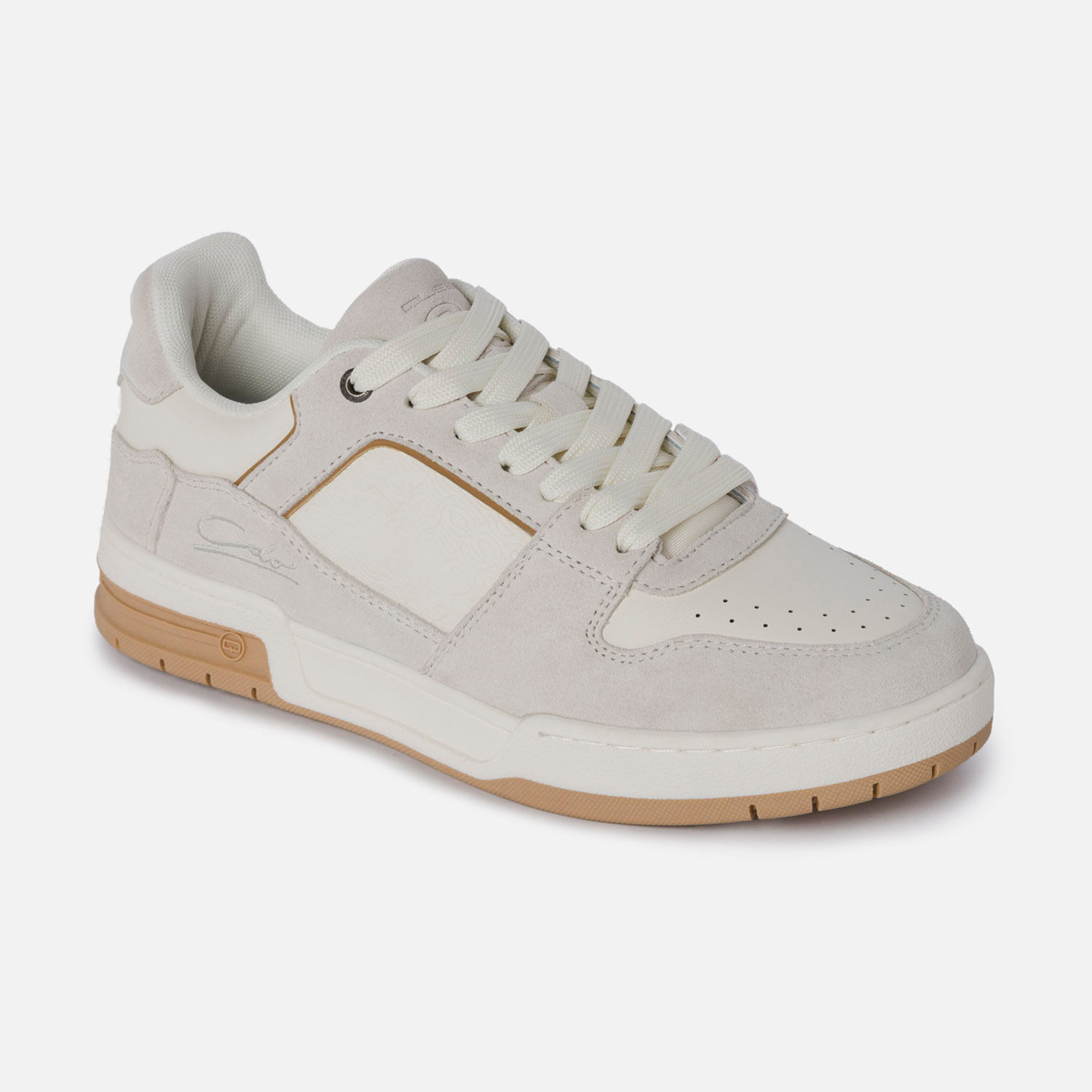 Zapatos Tenis Color Ivory Para Hombre