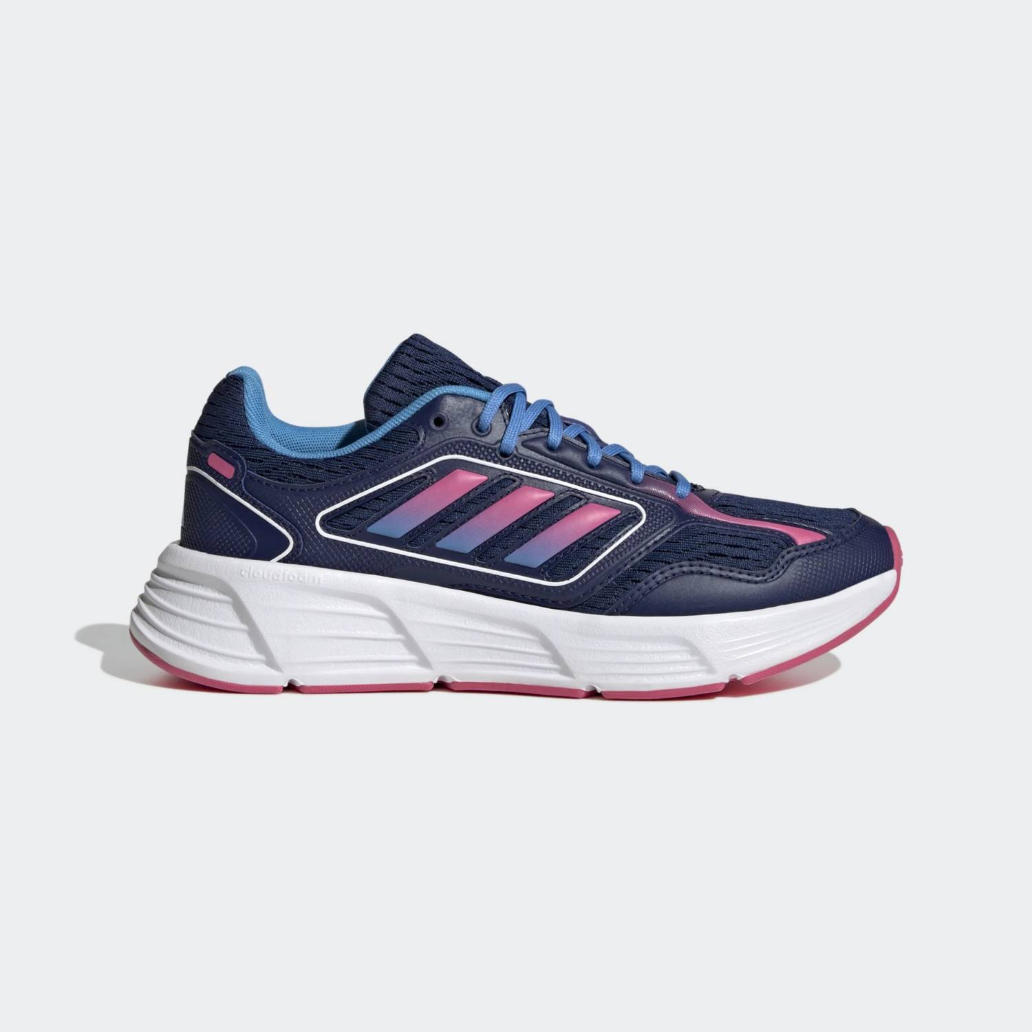 Tenis Adidas Mujer Galaxy Star Azul Rosa - IF5401