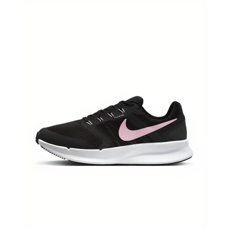 Tenis Nike Mujer Run Swift 3 Negro Rosa DR2698-006