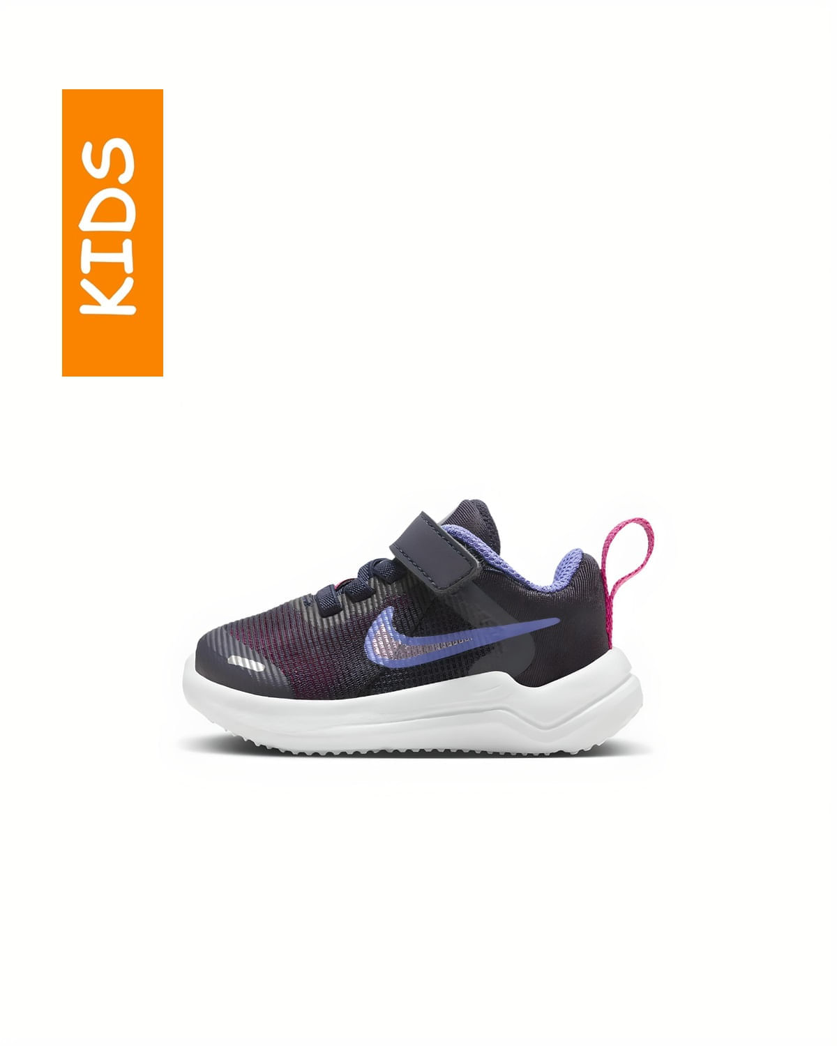 Tenis Nike Bebe Niña Pequeña Downshifter 12 Negro Rosa