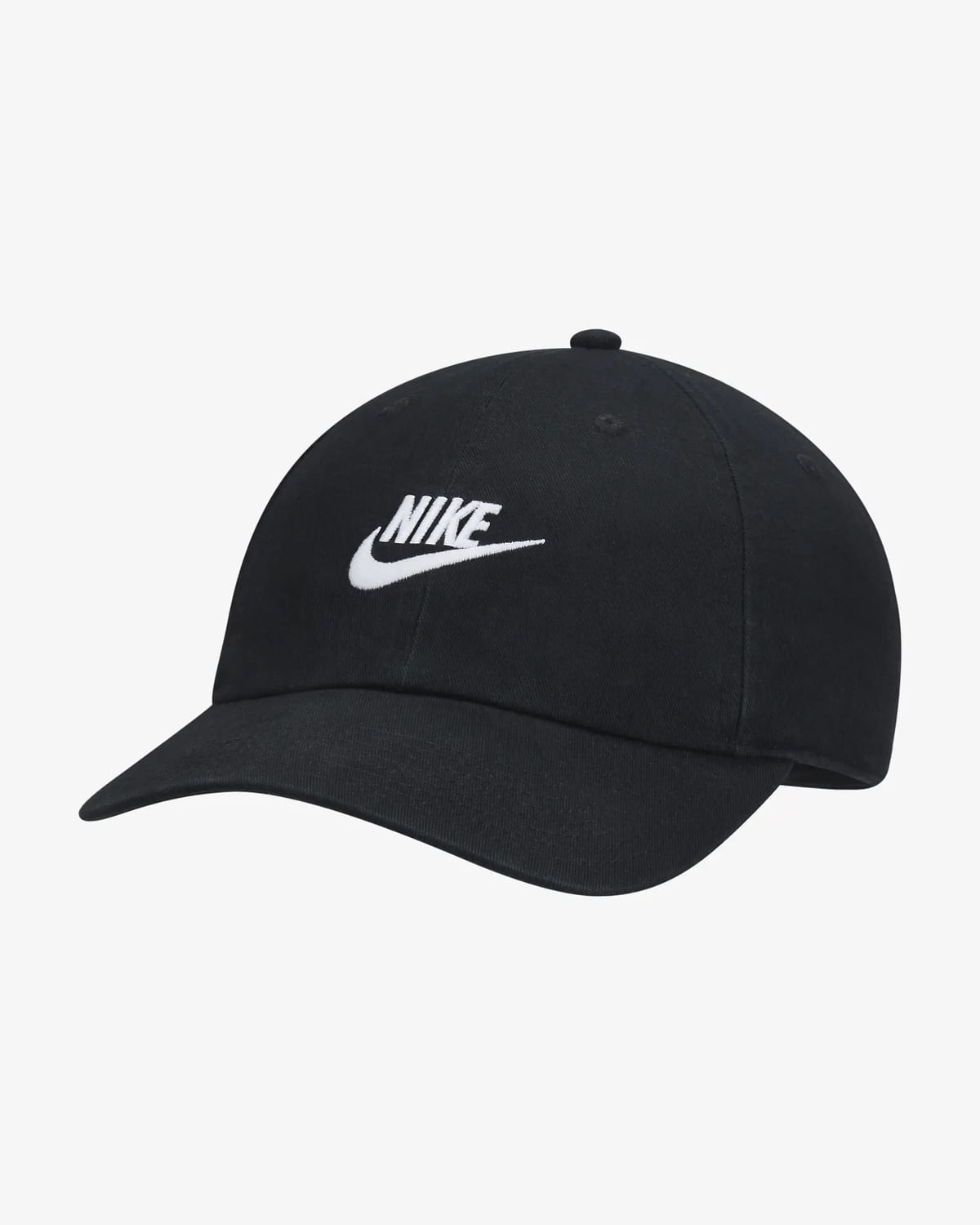 Gorra Nike Hombre H8 6 Futura Wash Negro - 913011-010