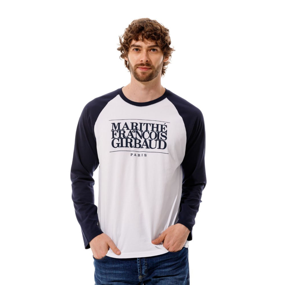 Camiseta Manga Larga Para Hombre Teté Girbaud