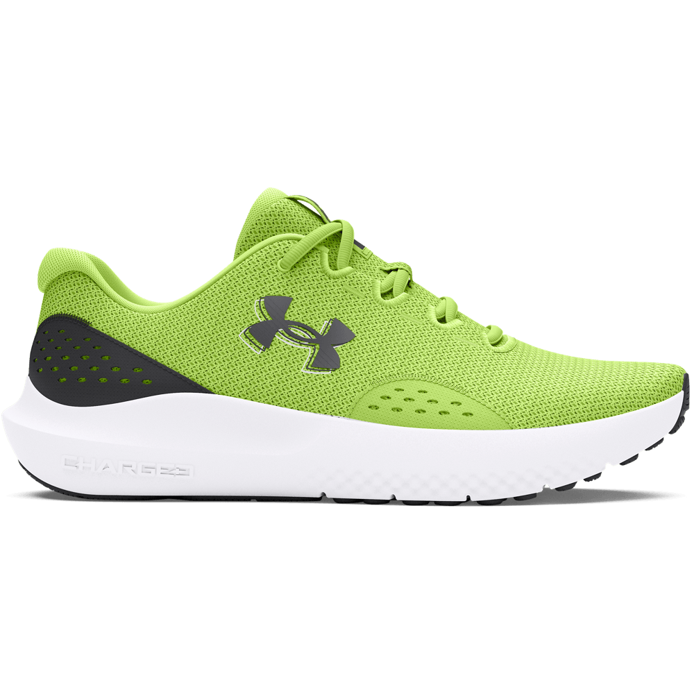 UA Charged Surge 4 Tenis verde de hombre para correr