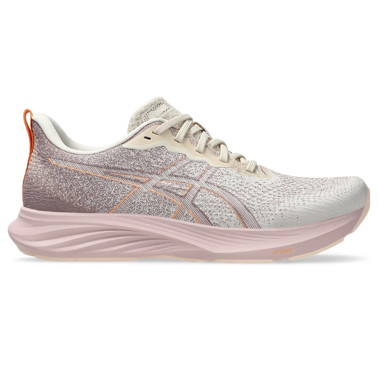 Asics Dynablast 4 Tenis beige de mujer para correr
