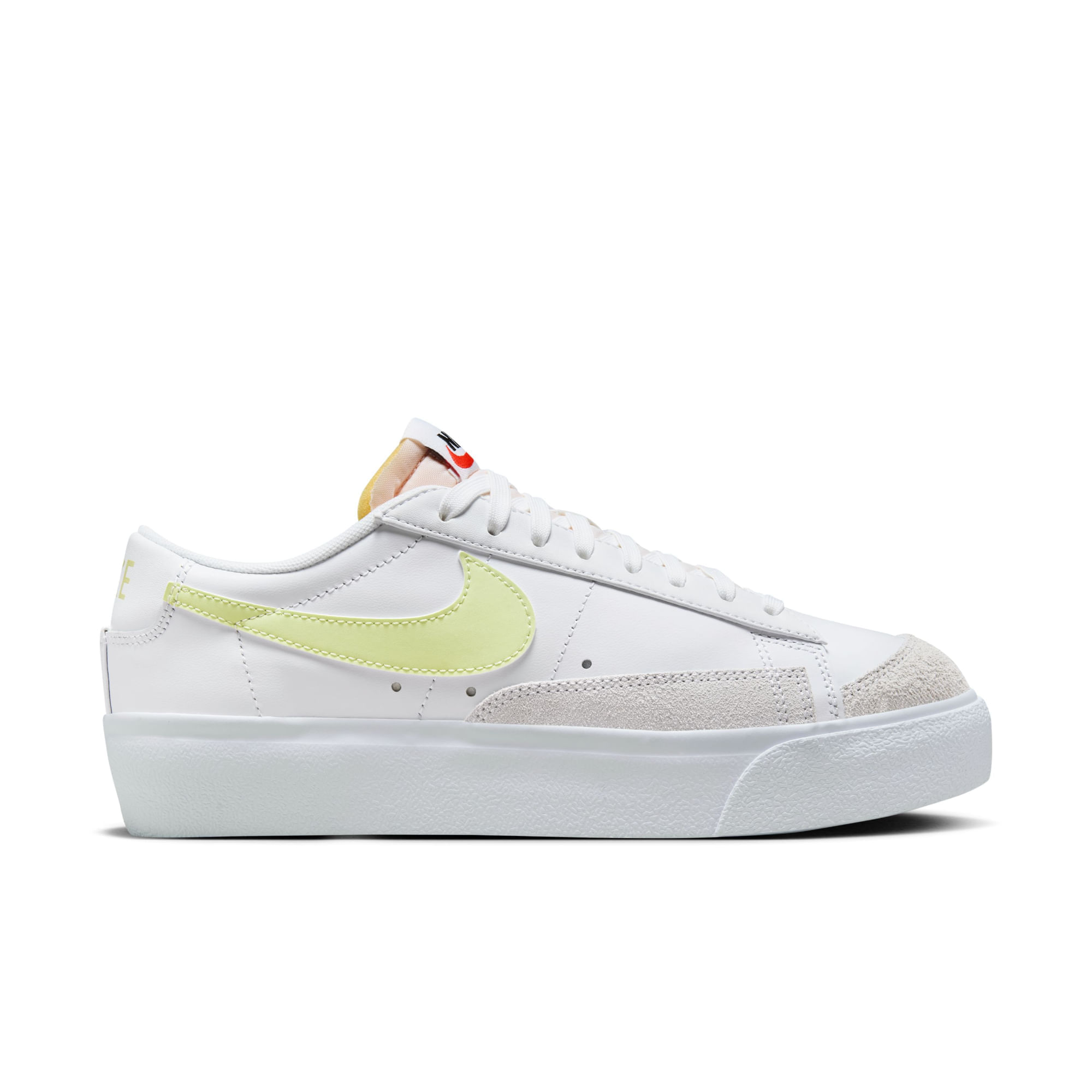 Nike W Blazer Low Platform Tenis blanco de mujer lifestyle