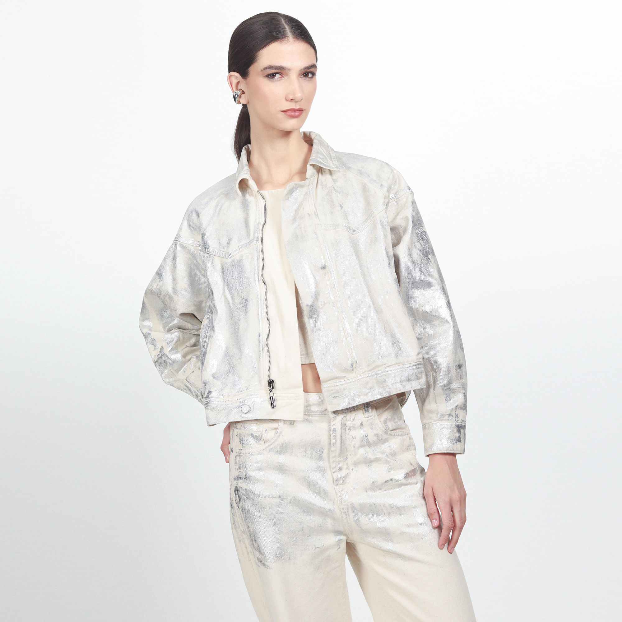 Chaqueta Cuello Sport Manga Larga