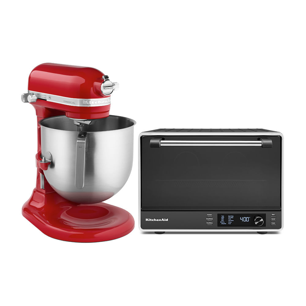 Batidora Comercial 7.6 L Empire Red + Horno de Mesa Doble Convección con Air Fry 28L