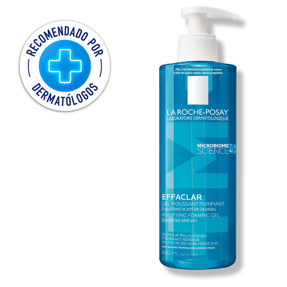 Gel Espumoso anti imperfecciones La Roche Posay Effaclar Piel grasa 400ml