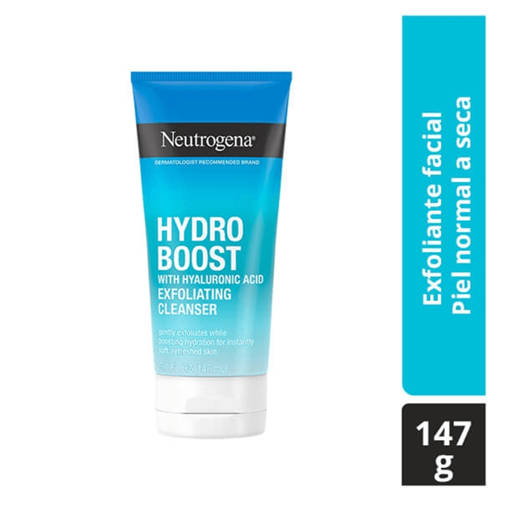 Exfoliante Facial Neutrogena Hydro Boost Ácido Hialurónico 141ml